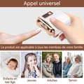 Miniatyrbild 4 av 4: Coffret för nagelvård elektrisk nagelfil 3 hastigheter 500mah hållbar och högkvalitativ nagelkonstverktyg med ljus saxar