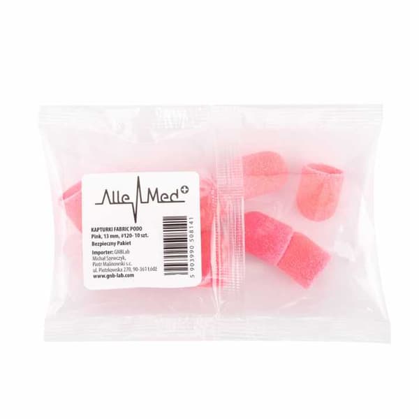 ALLEMED Pedicure-hætter 13 mm #120 - 10 stk. - OBS. KUN 2 STK.