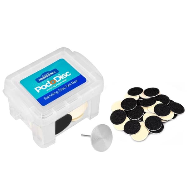 CLAVIER Hiomalaikat + pidike 80/150/240 PODODISK - 25 mm pitkä