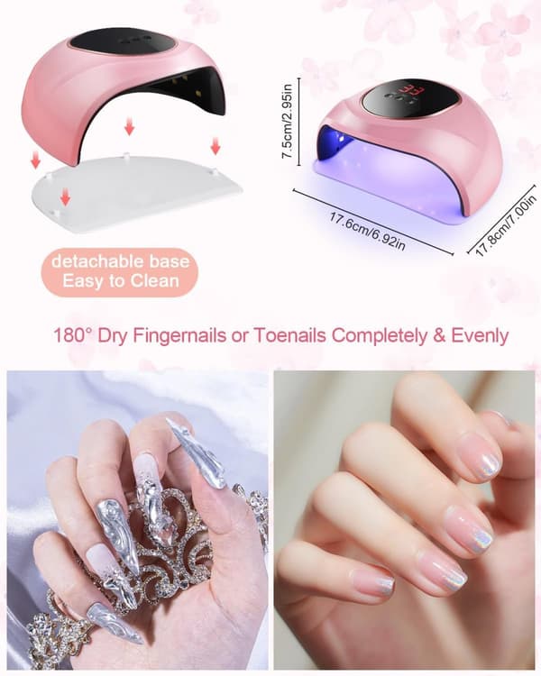 UV/LED Nagellampa 24W HEUCHAEY