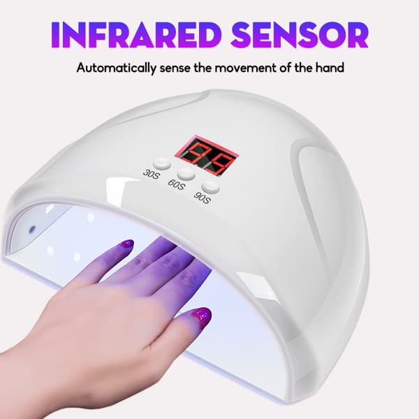 36W neglefototerapi negletørrer maskine led lampe induktion Hurtigttørrende husholdnings neglelak limtørrer