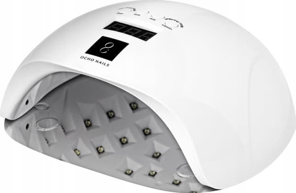 Activeshop UV LED-lampe OCHO NAILS X13 65W pluss hvit med speilbunn