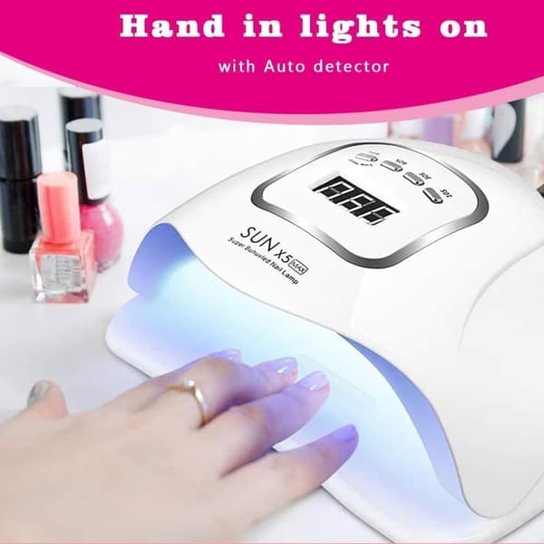 120W UV/LED SØM LAMPE MED 10S / 30S / 60S / 99