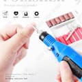 Miniatyrbild 2 av 4: TD® Mini Elektrisk Grinder Bärbar Nagelmaskin Nagelpolerare Specialset Elektrisk Grinder Nagelverktyg