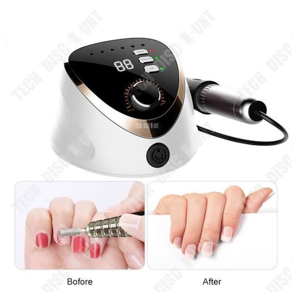 TD® Nagelborttagningsslip 35000 RPM Kraftfull nagelslipning och polerande nagellackare Nagellackare
