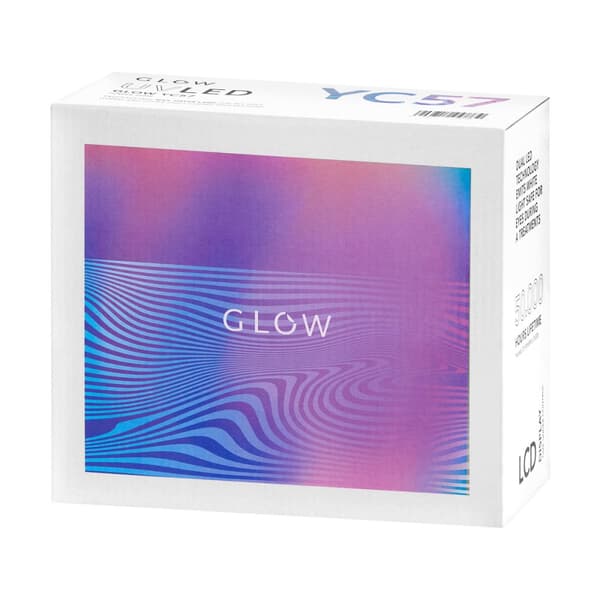 UV LED Glödlampa YC57 RN Blå Rosa 268W