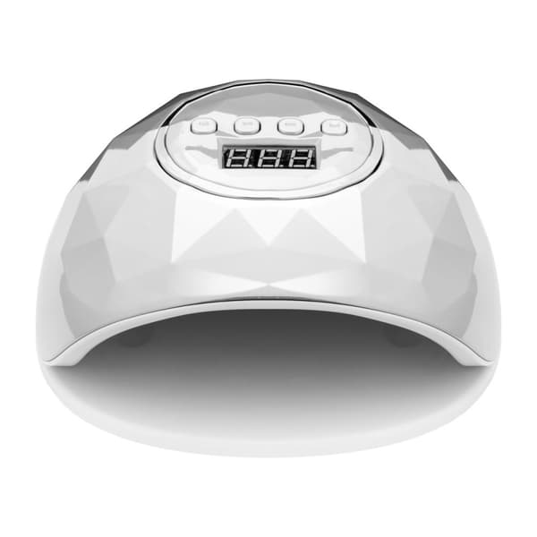 UV LED-lampa Shiny 86W White/Silver Pearl