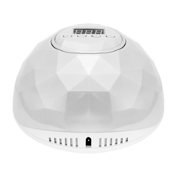 UV LED-lampa Shiny 86W White/Silver Pearl