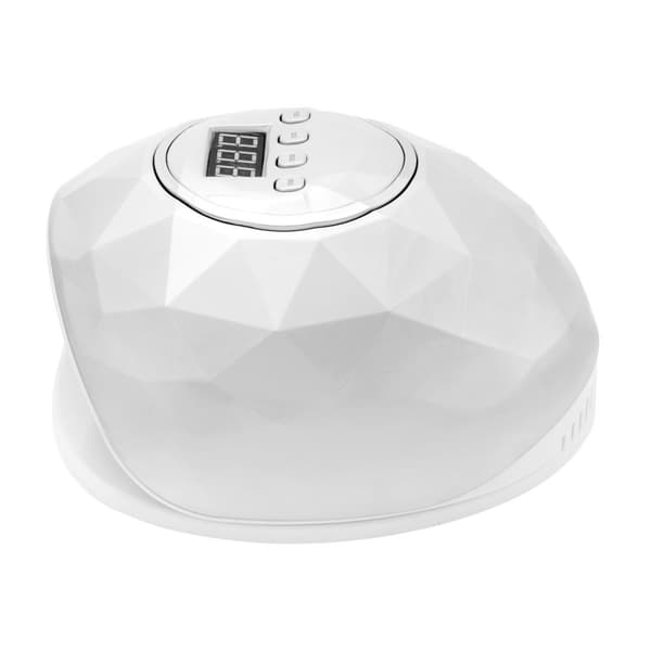 UV LED-lampa Shiny 86W White/Silver Pearl