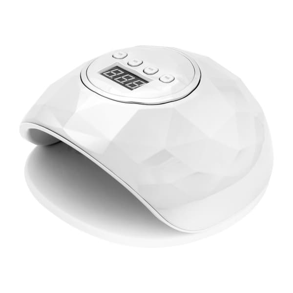 UV LED-lampa Shiny 86W White/Silver Pearl