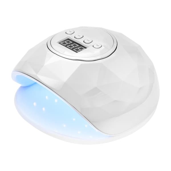 UV LED-lampa Shiny 86W White/Silver Pearl