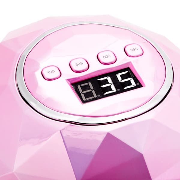 UV LED-lampa Shiny 86W Pink Pearl