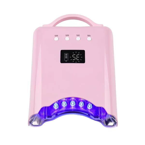 Nail Dryer, Hurtig Tørringsteknologi, Trådløs Bekvemmelighed,Pink1, EU