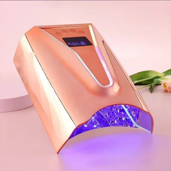 Nageltorkare, 128W effekt, snabb torkningsteknologi,EU, Guld