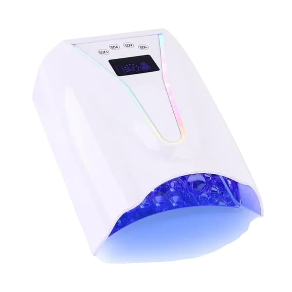 Nageltorkare, 128W effekt, snabb torkningsteknologi,EU, Vit
