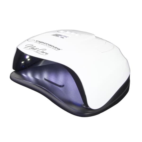 UV + LED Nageltork - ESPERANZA - EBN007 - 80 W - 36 Lampor - Svart och Vit