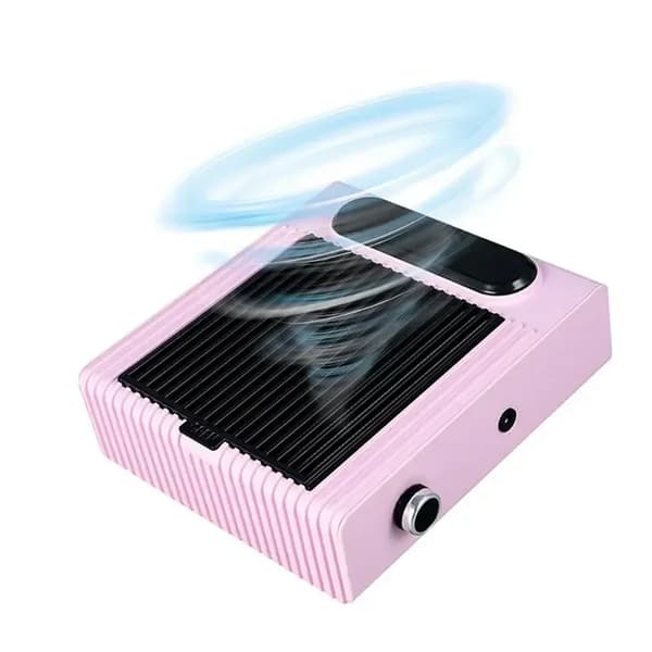 Nageldammsamlare, Lätt att använda, Låg ljudnivå, Dammabsorption,Rosa