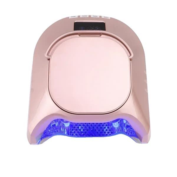 Nagellampa, uppladdningsbar och bärbar, UV/LED-teknik,Roséguld EU