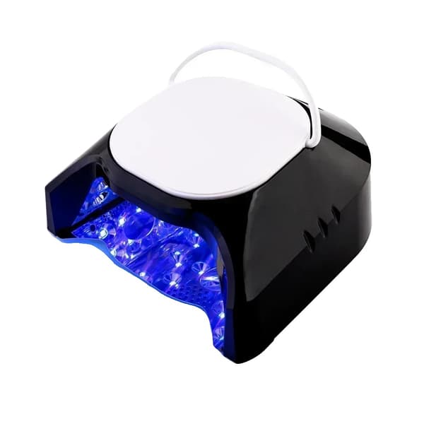Nagellampa, uppladdningsbar och bärbar, UV/LED-teknik,svart  EU