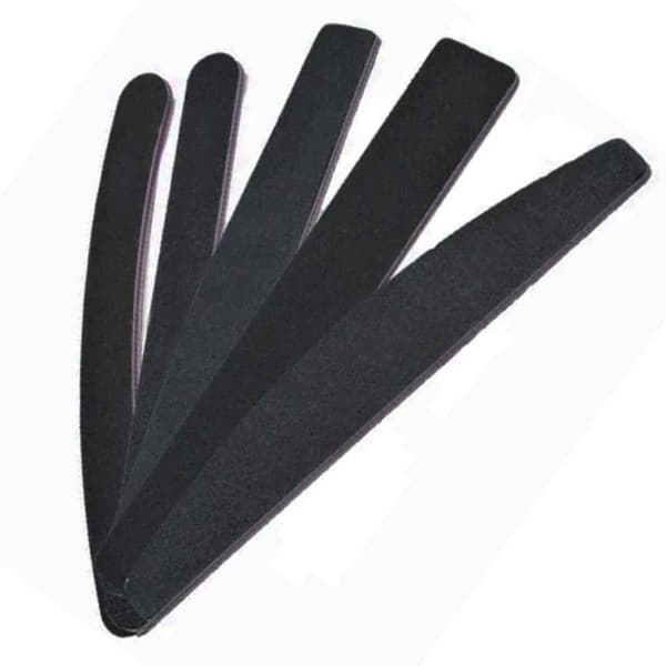 Dubbelsidiga Nagelfilar 5-pack – 100/180 Nagelfil Svart