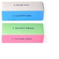 Miniatyrbild 3 av 4: 4-pack 4-sidiga nagelbuffertblock Professionellt nagelfilsslipverktyg för salong eller hem 70
