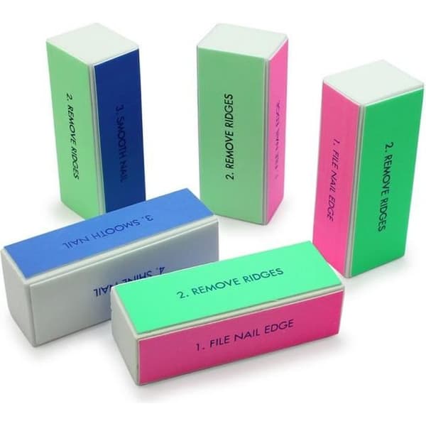 5 st nya Buffing Block Fil Nagelslipning Aanucure art pr beauty Nail