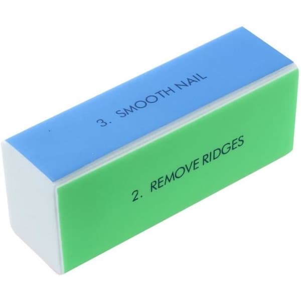 Blockfilspolerare 4 sidor Nail Art Manikyr - SODIAL - 5X