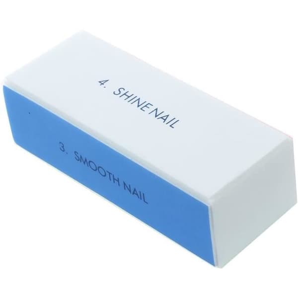 Blockfilspolerare 4 sidor Nail Art Manikyr - SODIAL - 5X