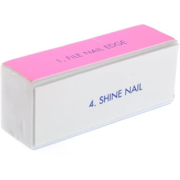 Nagelfilsslipblock tvättbar buffert 10st - Okänt märke - 4 svampsidor