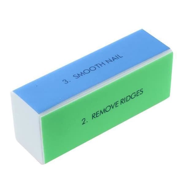 5X BLOCK BLOCKERA EN FILPOLERARE 4 SIDOR NAIL ART MANIKYR QUIKF8424