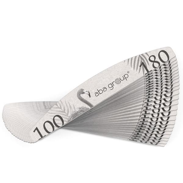 ABA GROUP Neglefile HALF-MOON 100/180 Standard - 25 stk.