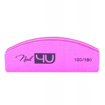 Nail4U Neglelakeringsmaskine Båd 100/180 Pink - 1 stk.