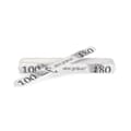 Miniatyrbillede 2 af 3: ABA GROUP Neglefile STRAIGHT 100/180 Standard - 25 stk.