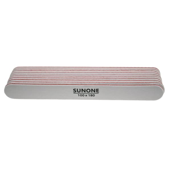SUNONE Neglefil STRAIGHT 100/180 HVID - 10 stk. - 1 PAKKE