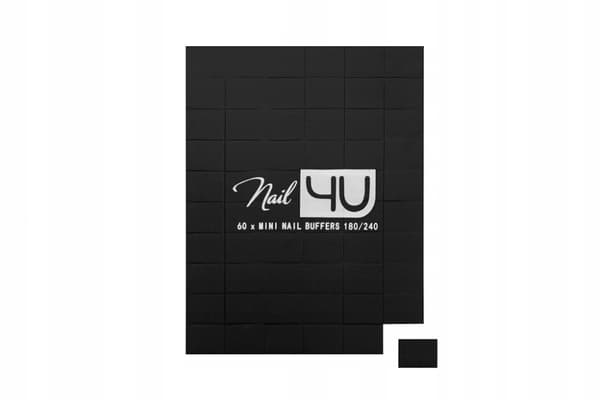 Nail4U Poleringsblok SMART MINI 180/240 - 60 stk.