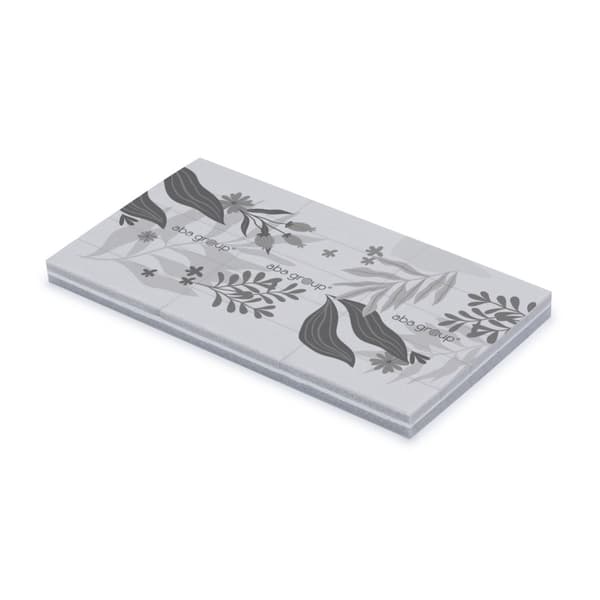 ABA GROUP Blok med engangspoleringsmaskiner Blomster 100/100 - 15 stk. (lille pakke 100/100 15 stk.)