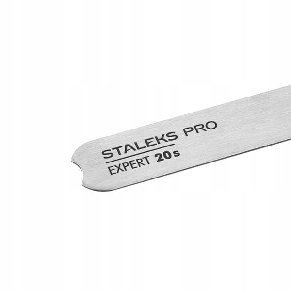 Staleks-fil metallbas rak kort 20-pack