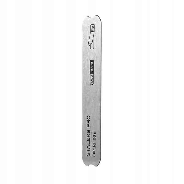 Staleks-fil metallbas rak kort 20-pack