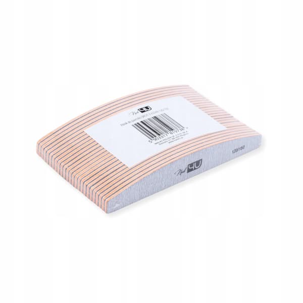 Paperivenetiedosto Nail4U Basic Naked 120/150 harmaa