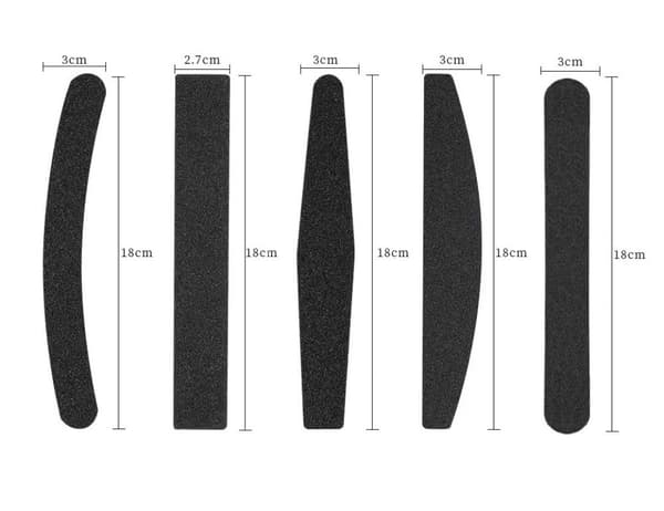 Nagelfil – Dubbelsidig Fil till Naglar / Nagel – 5st