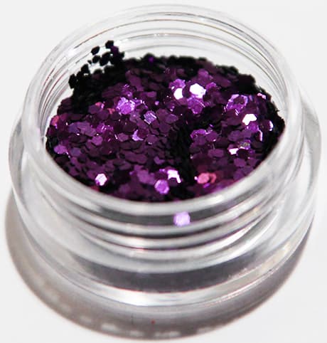 Nagelglitter - Hexagon - Lila - 8ml - Glitter