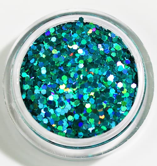 Nail glitter - Hexagon - Sea rainbow - 8ml - Glitter
