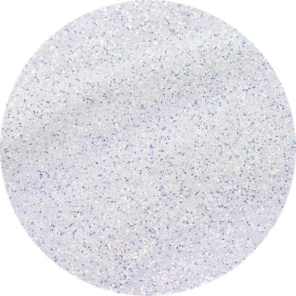 Kynsien glitter - Hienorakeinen - Valkoinen sateenkaari - 8ml - Glitteri