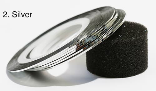 Stribetape, negletape, neglepynt 20 farver
