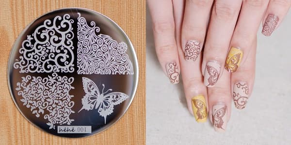 Nail Art Stempling, Stempling plade - Vælg selv designet!