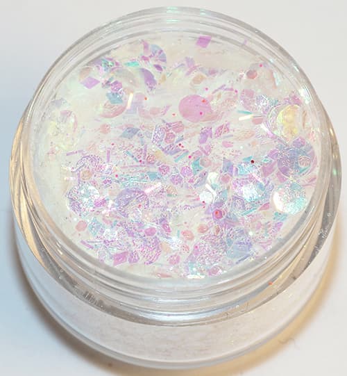 Negleglitter - Mix - Regnbue lækker - 8ml - Glitter