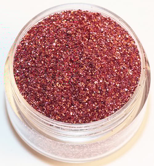 Negleglitter - Finkornet - Rosé - 8ml - Glitter