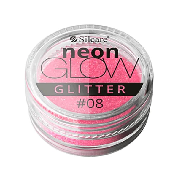 Nail glitter - Neon glød glitter - 08 3g