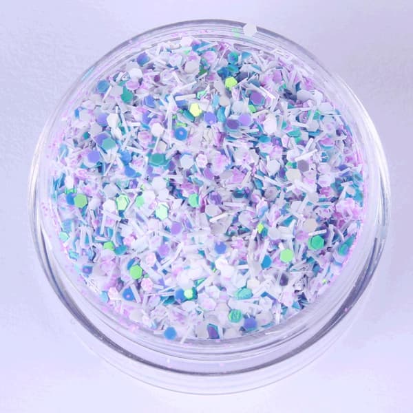 Negleglitter - Mix - Frost - 8ml - Glitter