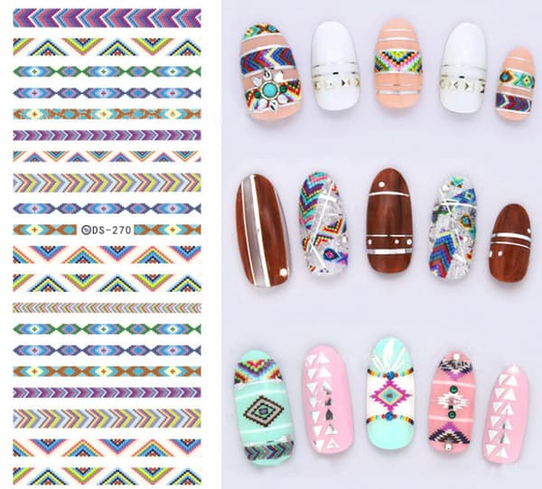 Vand stickers tribal, negle stickers